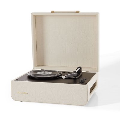 CROSLEY Tourne-disque  Mercury Bluetooth croco cr&egrave;me