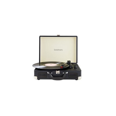 GOODMANS Tourne Disque Retro bluetooth Noir -  - 33/45/78