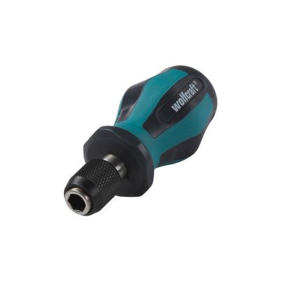 WOLFCRAFT Tournevis &agrave; main porte-embout manche court  1239000