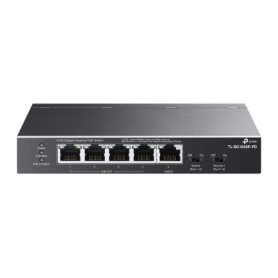 TP LINK TP-Link TL-SG1005P-PD commutateur r&eacute;seau Gigabit TL-SG1005P-PD