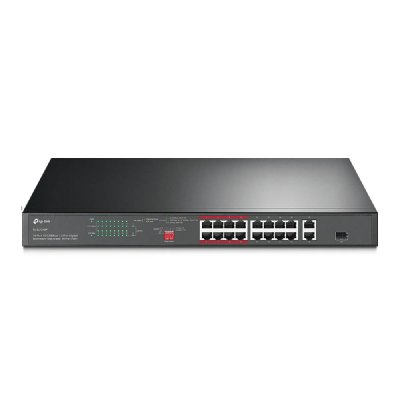 TP LINK TP-Link-TL-SL1218P-Switch 10/100