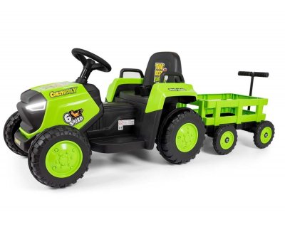 MILLY MALLY Tracteur &eacute;lectrique Rolly Verte