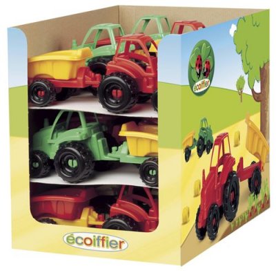 ECOIFFIER Tracteur remorque 25cm - Mod&egrave;le Al&eacute;atoire - Livraison &agrave; l'unit&eacute;