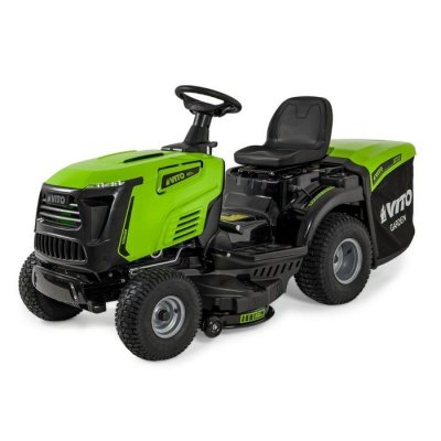 VITO Tracteur Tondeuse thermique Autoport&eacute;e 10.5CV Transmission Hydrostatique Coupe 86cm Bac 245L