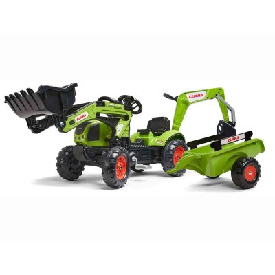 FALK Tractopelle Claas Arion 410 avec excavatrice