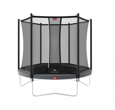 BERG Trampoline  Favorit Regular 330 Grey + Safety Net Comfort