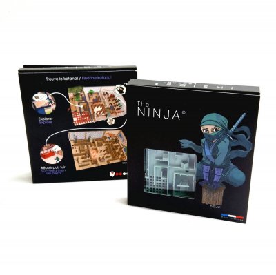 DOUG FACTORY Tranjis Games Inside 3 Legend The Ninja Board Game Argent&eacute;