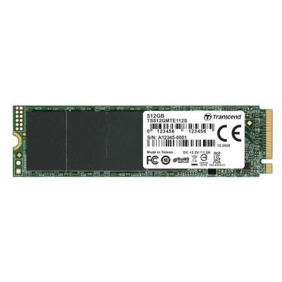 TRANSCEND  112S M.2 512 Go PCI Express 3.0 3D NAND NVMe