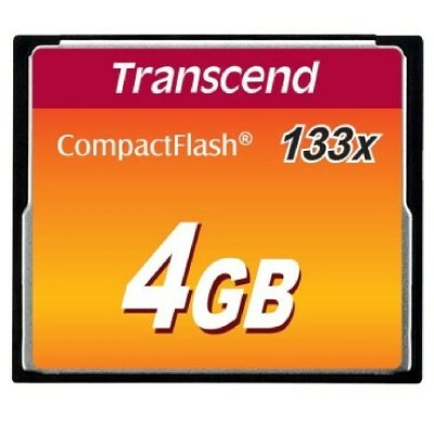 TRANSCEND  133x Compactflash Udma 4 4gb Memory Card Noir
