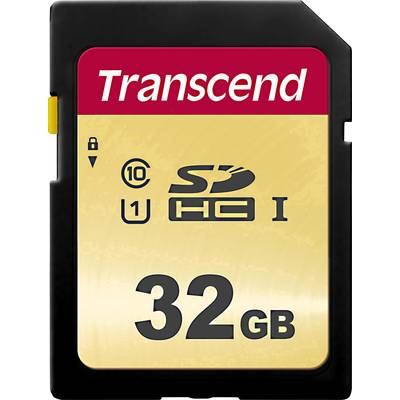 TRANSCEND  Sdhc 500s 32gb Class 10 Uhs-i U1 V30 Memory Card Noir