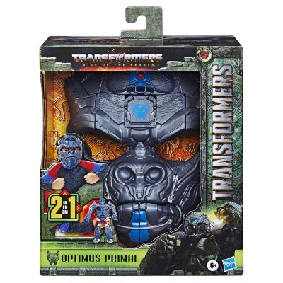 TRANSFORMERS  Tra Mv7 2-in-1 Mask Optimus Primal Figure Multicolore