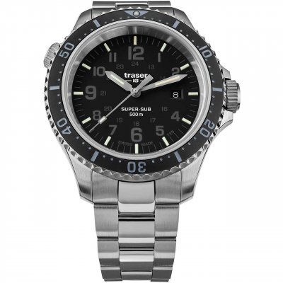  Traser H3 109378, Quartz, 46mm, 50ATM