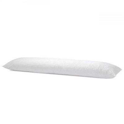 BLEU CALIN Traversin plat ergonomique 30% mousse m&eacute;moire de forme 140cm