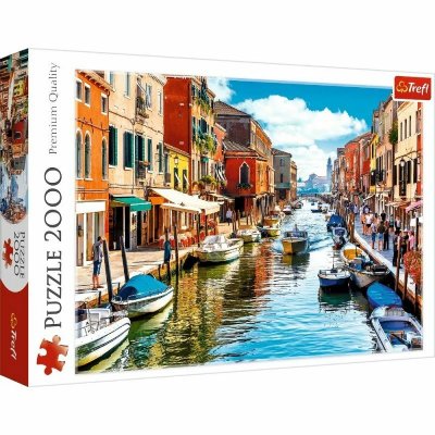 TREFL  puzzle murano island, venice 2000 par&ccedil;a 