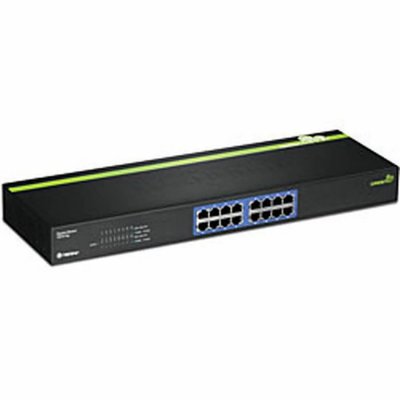 TRENDNET  16-port Gigabit Greennet Switch Gbe Rj45 Noir