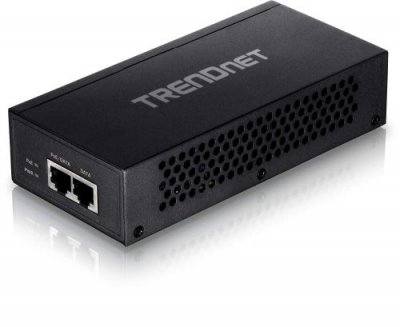 TRENDNET  Gigabit Ultra Power Over Ethernet Injector Noir
