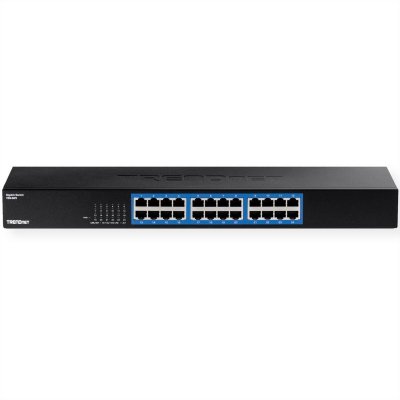 TRENDNET  TEG S25 - Commutateur - 24 x 10/100/1000 - Montable sur rack