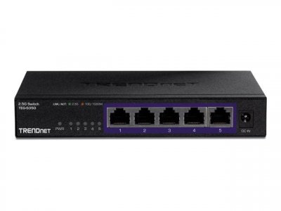 TRENDNET  Teg-s350 5 Port Kvm Switch 9.50w Argent&eacute;