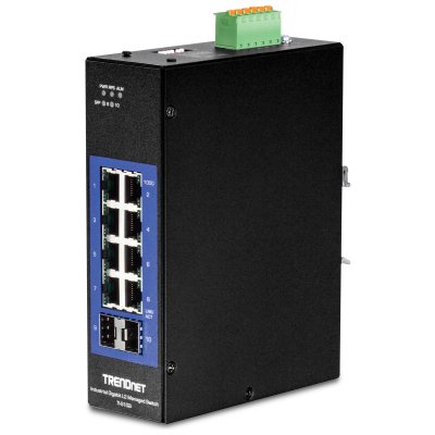TRENDNET  TI-G102i - Industrial - commutateur - 10 ports - Gere - Conformite TAA