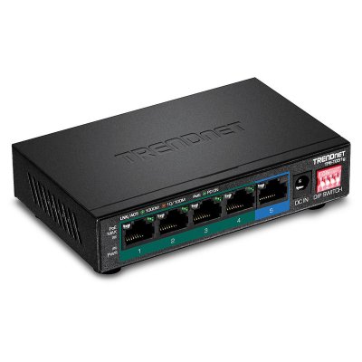 TRENDNET  TPE-TG51G - Switch 5 ports PoE+ Gigabit - longue port&eacute;e