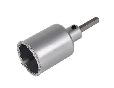 Tr&eacute;pan CT parpaing Wolfcraft diam.68mm