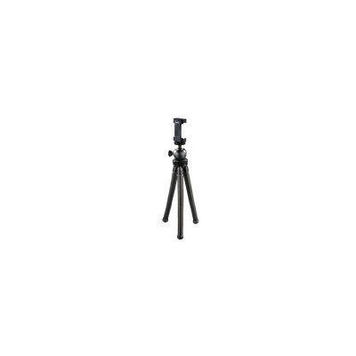 HAMA Tr&eacute;pied ""flexpro"" pour smartphone, gopro et appareils photo, 27cm,noir