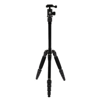 Tr&eacute;pied Traveler 5A en aluminium 5 sections avec rotule
