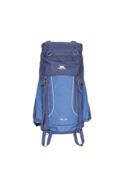 TRESPASS  Trek 33 Sac &agrave; Dos Mixte Adulte, Bleu &Eacute;l&eacute;ctrique, 33 l