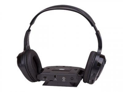 TREVI  FRS 1240 Casque sans fil pour TV - InfraRouge - Noir
