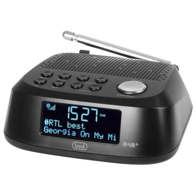 TREVI  radio-r&eacute;veil dab rc-80d4 noir