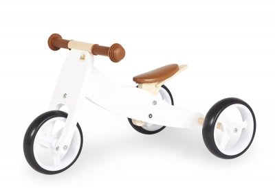 PINOLINO Tricycle en bois charlie en bois de bouleau blanc naturel 239424