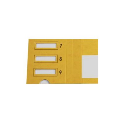 EXTENDOS Trieur Emey Junior - 24 compartiments - 25,3 x 32 cm - bleu
