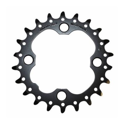 SHIMANO Triple Plateau  SLX FCM660 9 vitesses - Noir} - 4-Bolt, Noir}