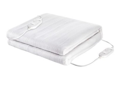 TRISTAR  couverture &eacute;lectrique bw-4752 160 x 140 cm 2 x 60 w blanc 417945