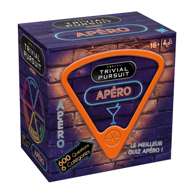TRIVIAL PURSUIT Voyage ap&eacute;ro - Jeu de soci&eacute;t&eacute; - WINNING MOVES