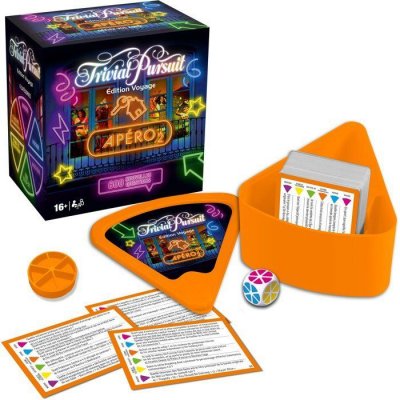 WINNING MOVES TRIVIAL PURSUIT VOYAGE Ap&eacute;ro volume 2 - Jeu de soci&eacute;t&eacute; - - 2 joueurs minimum - Des 16 ans
