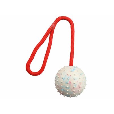MORIN IMPORT Trixie 3308 Ballon sur Corde, Caoutchouc Naturel, &oslash; 7/30 cm (Assorti)