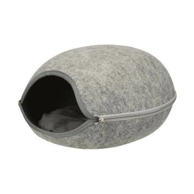 TRIXIE  Abri douillet Luna 40 x 24 x 46 cm - Gris clair - Pour chien