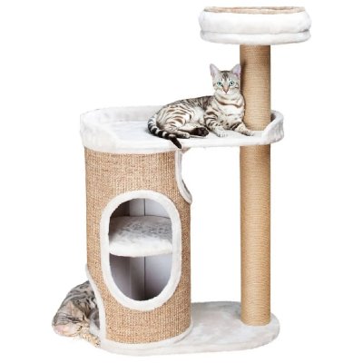 TRIXIE  Arbre &agrave; chat Falco - Gris clair et brun - Pour chat - 117 cm