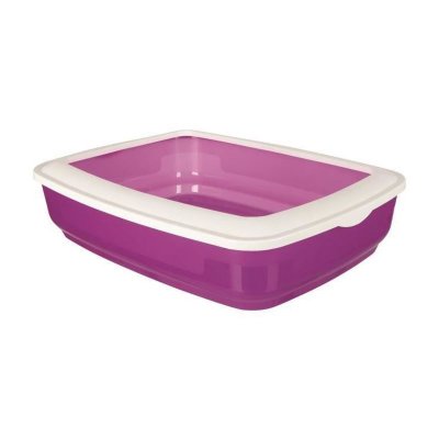 TRIXIE  Bac a litiere Cisco avec rebords - 38x11x50 cm - Pour chat