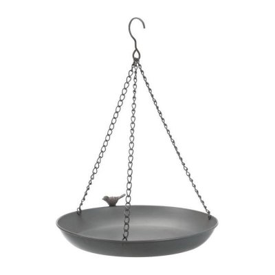 TRIXIE  Baignoire a Suspendre - 2200 ML et &oslash; 30 cm - Gris - pour Oiseau