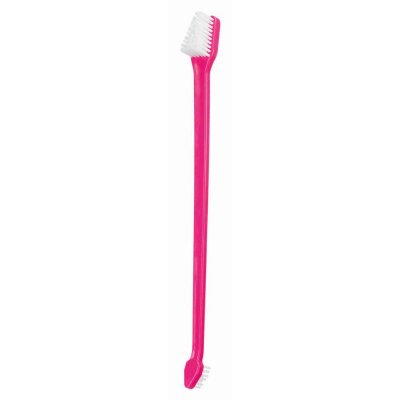 TRIXIE  Brosses &agrave; dents doubles en plastique de 23 cm 4 unit&eacute;s