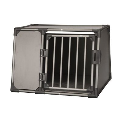 Trixie - Cage de transport inclin&eacute;e pour chiens l Alu graphite 39338 n/a