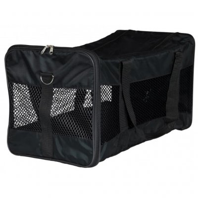 TRIXIE  Cage de transport pour chiens Ryan Polyester 30x30x54 cm Noir