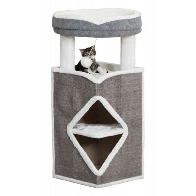 TRIXIE  Cat Tower Arma 98cm - Gris, bleu et gris - Pour chat