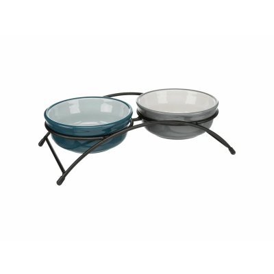 TRIXIE  Eat on Feet Set de mangeoires pour Chiens