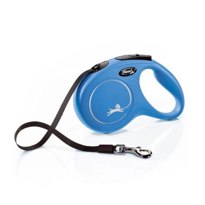 FLEXI Trixie  New Classic Extendable Strap 5 M Bleu,Noir M