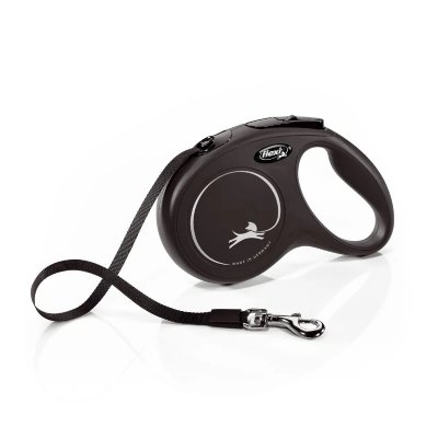 FLEXI Trixie  New Classic Extendable Strap 5 M Noir M