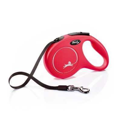 FLEXI Trixie  New Classic Extendable Strap 5 M Rouge M