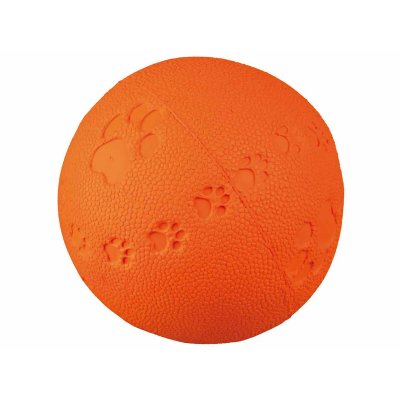 TRIXIE  - Jouet Pour Chien - Balle Avec Son - 7 Cm, Coloris al&eacute;atoire